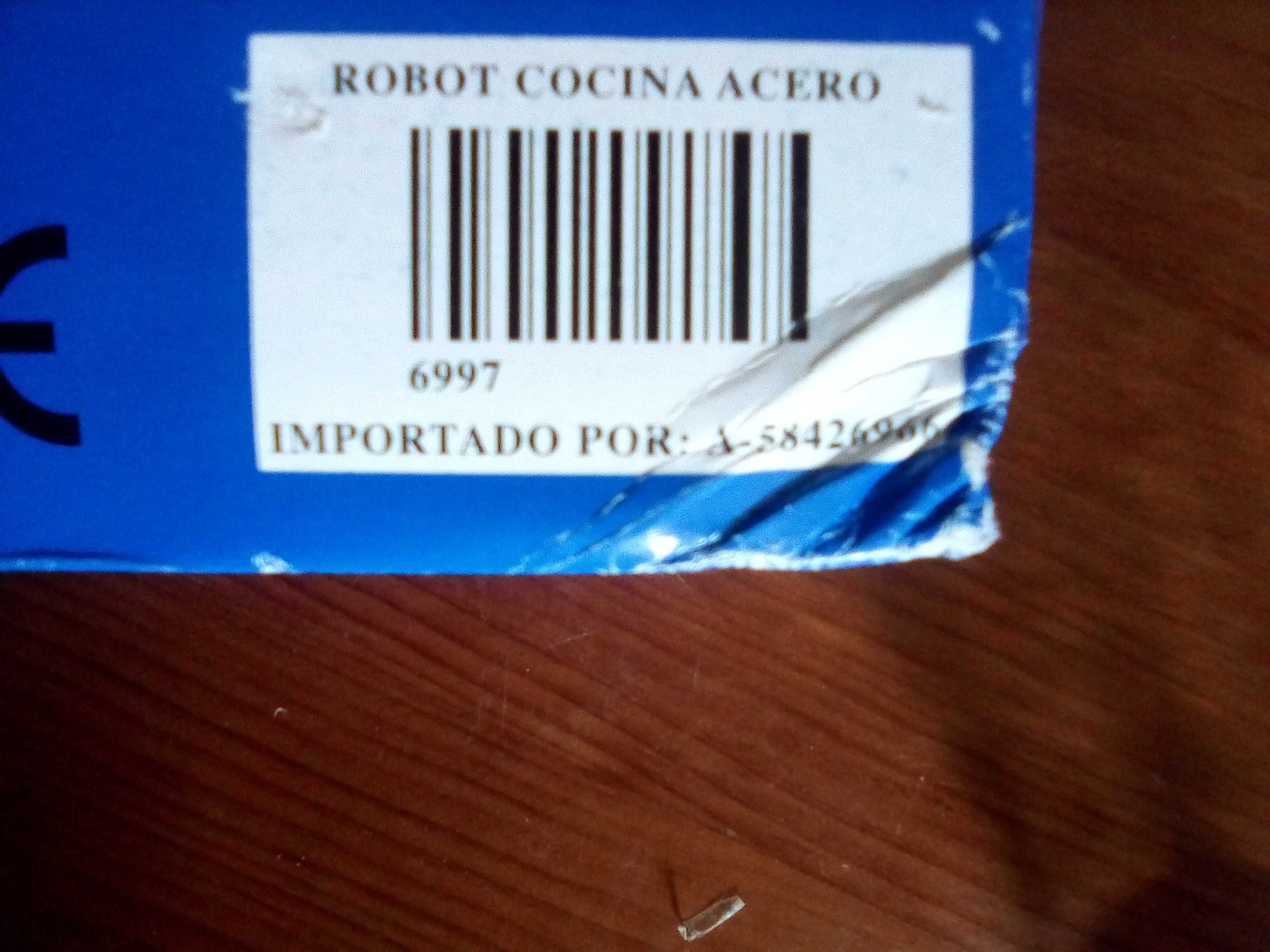 Robot cozinha a pilhas e eletricidade