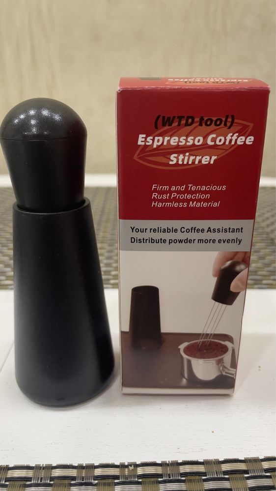 Espresso coffee stirrer