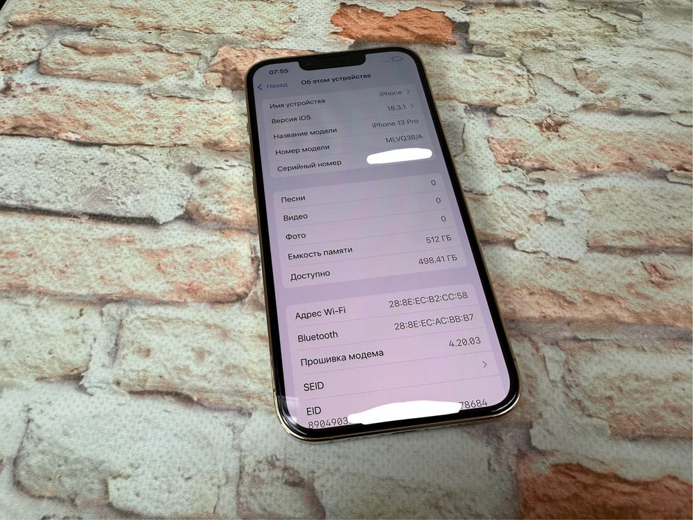 Iphone 13 Pro 512Gb neverlock Gold 640$