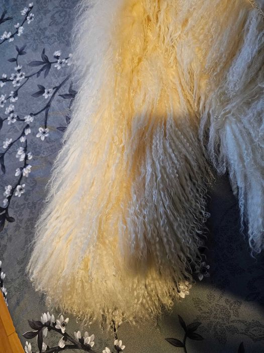 Futerko jasnokremowe lama