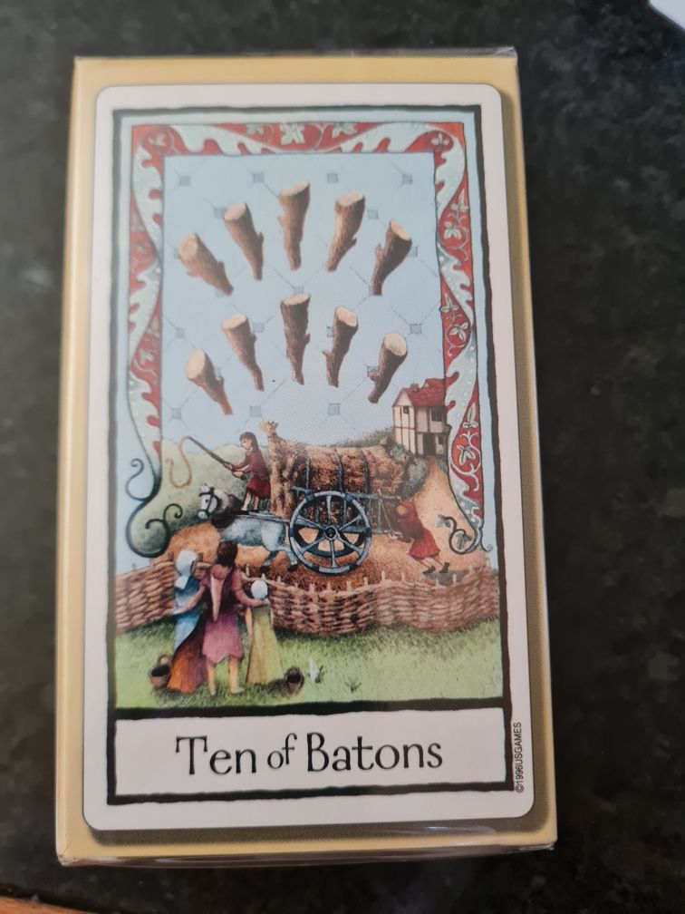 Old English Tarot por Maggie Kneen- ORIGINAL