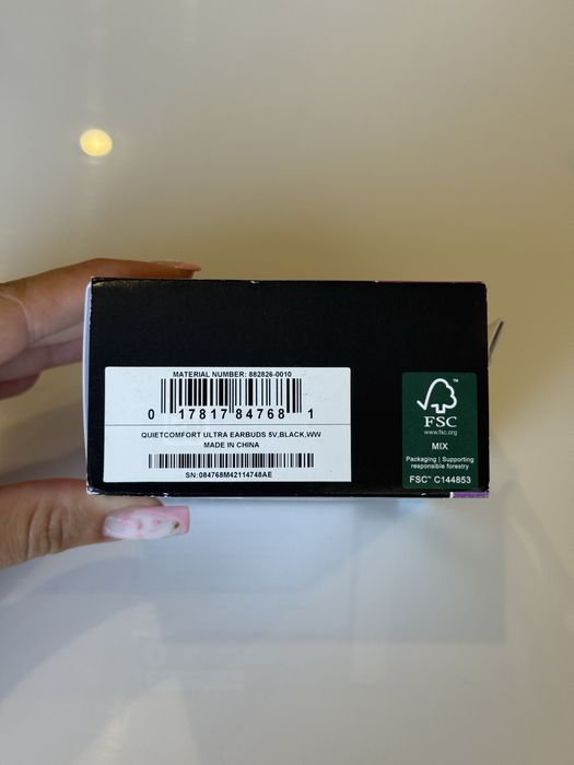 Навушники TWS Bose QuietComfort Ultra Earbuds Black