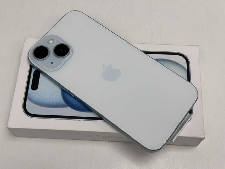NOWY APPLE IPHONE 15 128GB Blue Gwar. FASON Rzgowska 12