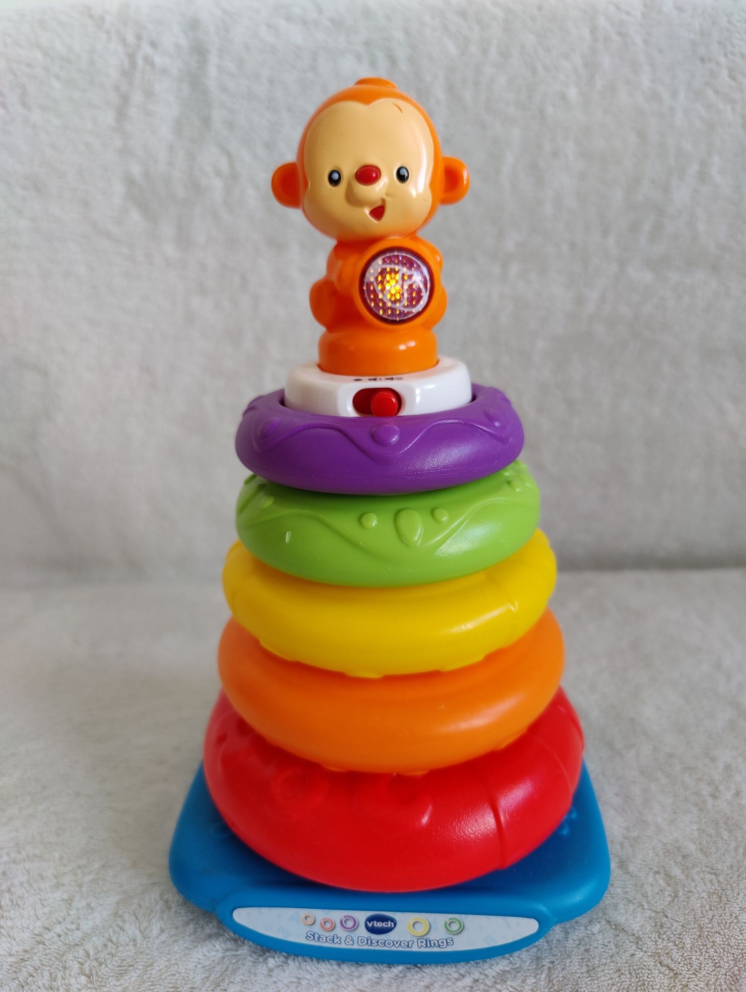 Vtech stack & discover Rings Interaktywna piramida wieża