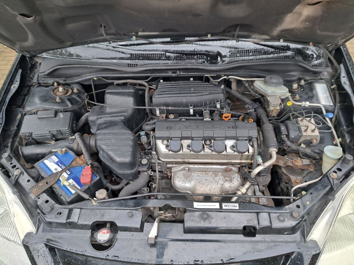 Honda Civic 7 wersji 5d 1.6 vtec bezwypadkowe z klimatyzacją stan bdb