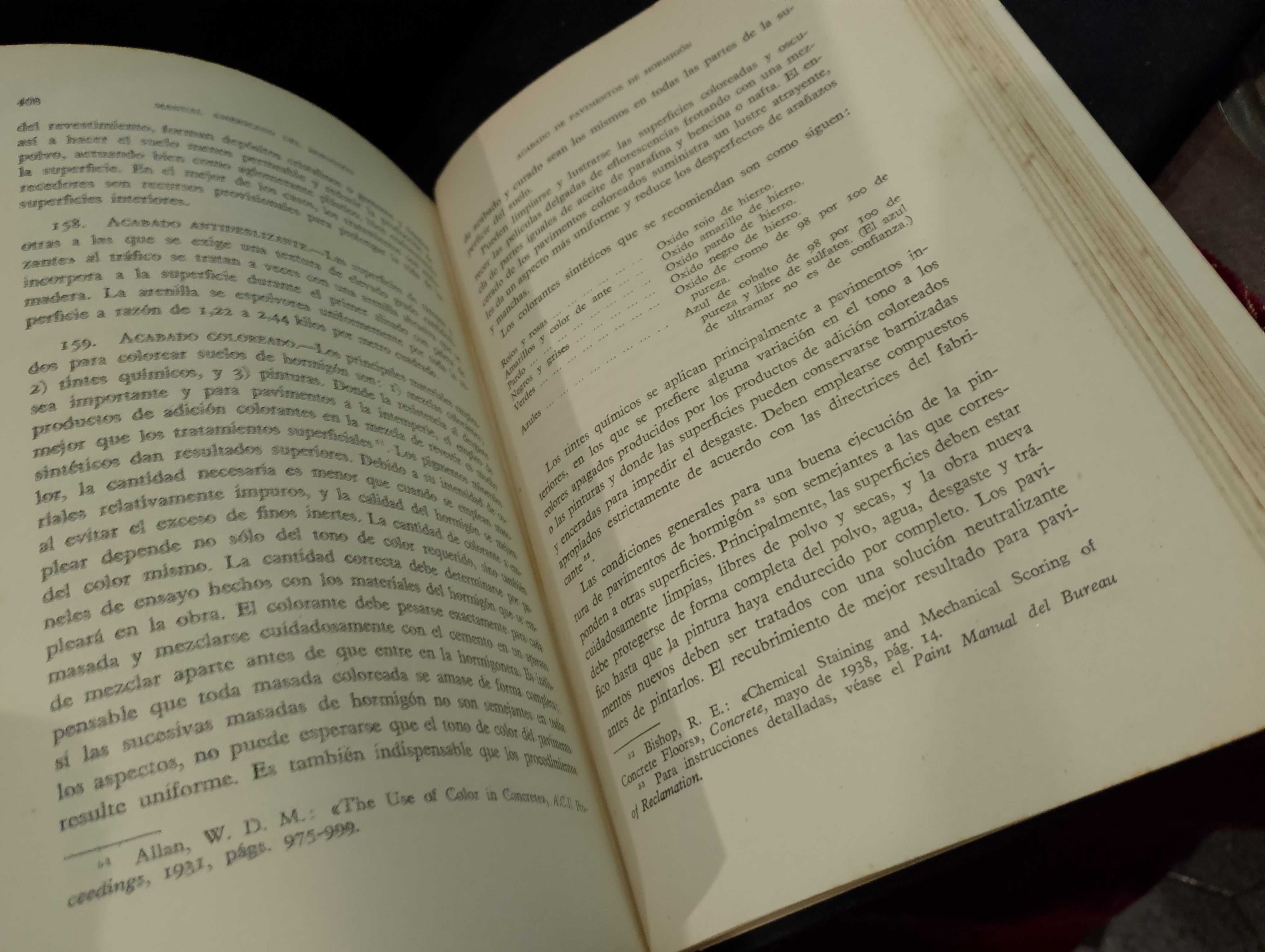 Manual "Construção" Norteamericano del Hormigon 1952