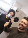 Máquina de secar roupa industrial ou Self service Residências e lares