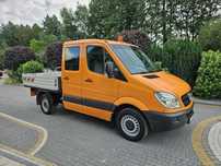 Mercedes-Benz Sprinter  2.2 CDi DOKA / 6 osób / 101 tyś przebiegu / I-właściciel / Brygadówka
