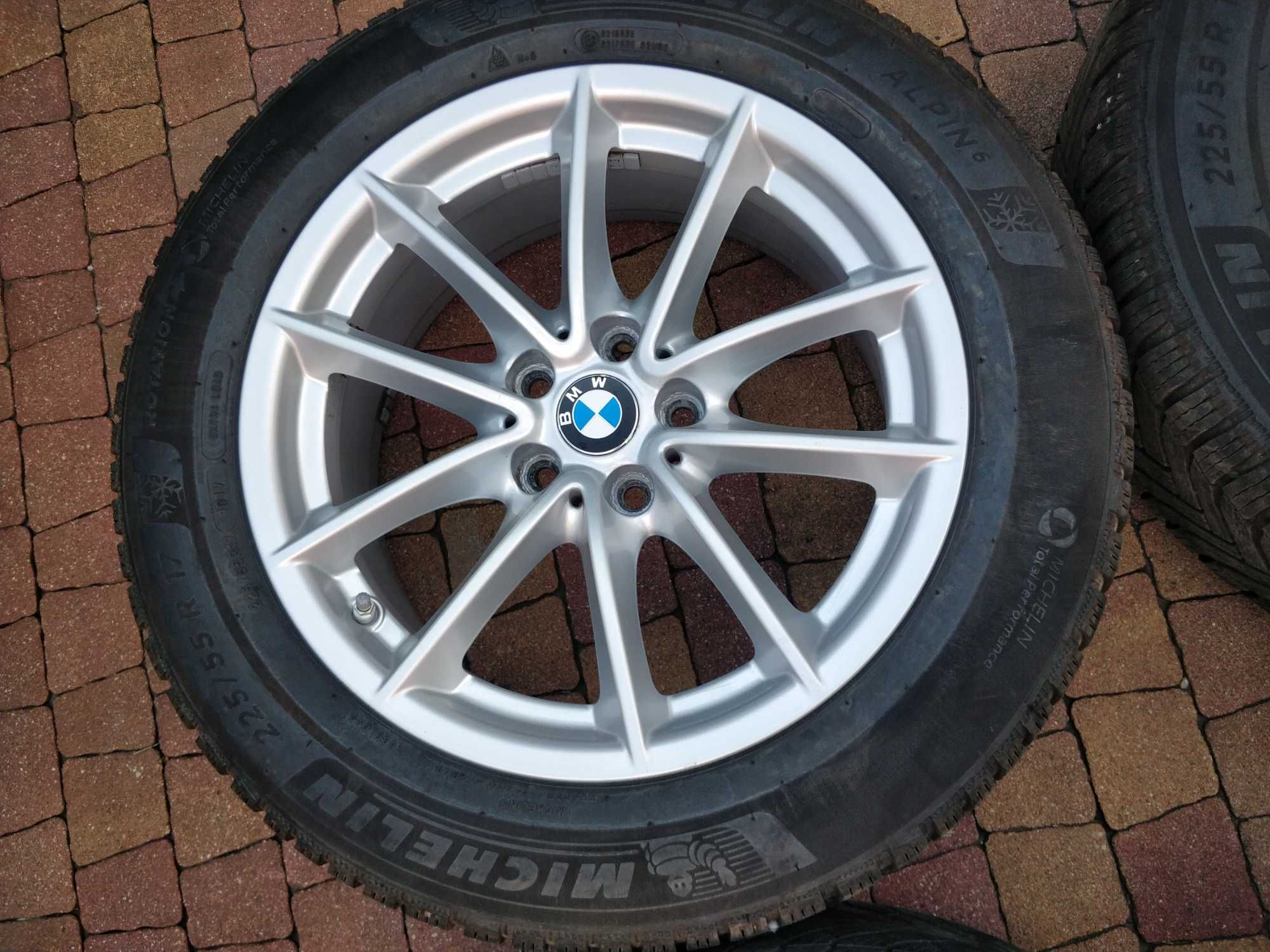 3506. Koła zimowe BMW 7 G11 X3 X4 5x112 ET27 225/60/17 Goodyear 9mm