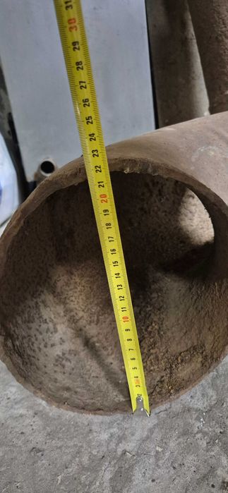 Коліно 90 градусів на 200 мм стінка 6 мм