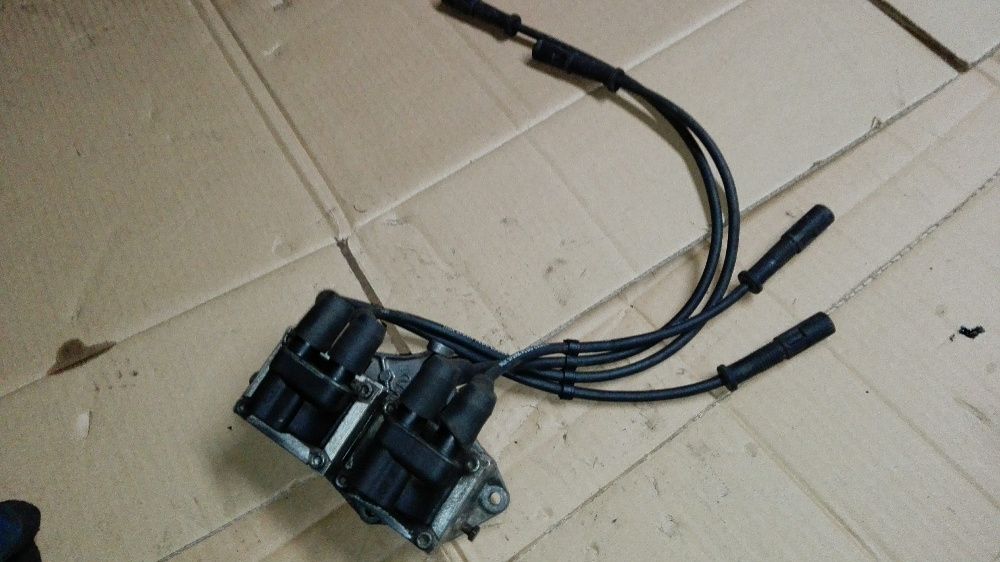 Cewka Cewki zapłonowe+Kable FiPunto II 1,2 8 v Komplet