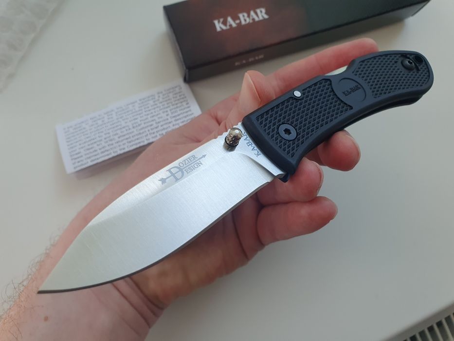 Складной нож Ka-Bar Dozier Folding Hunter 100% Оригінал!