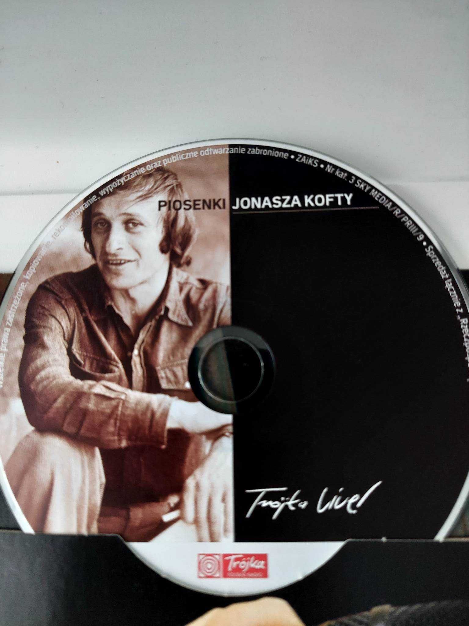 Płyta CD  Piosenki, autora tekstów, Jonasza Kofty - Trójka Live!