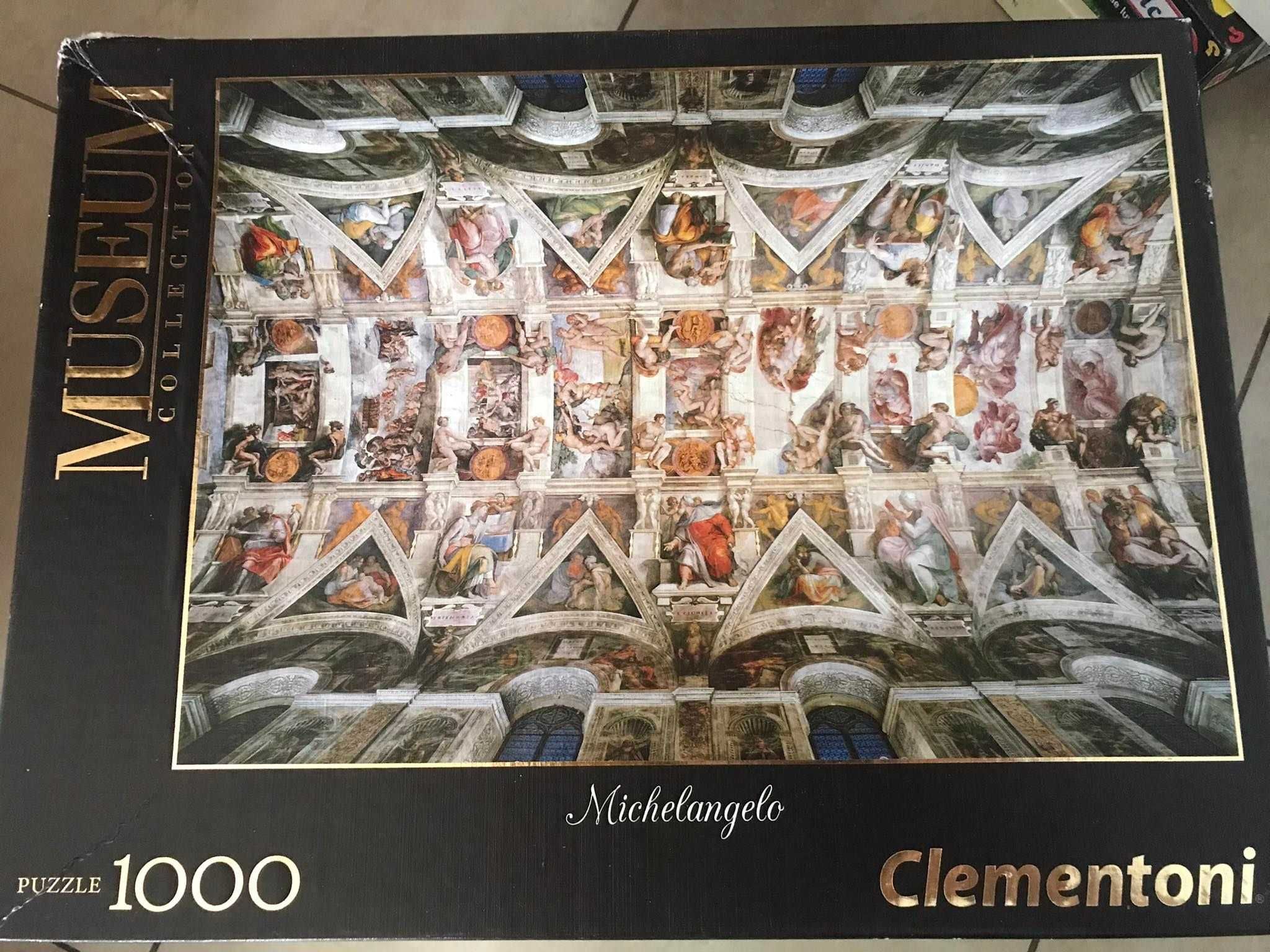 Puzzle Clementoni Muzeum Michelangelo 1000