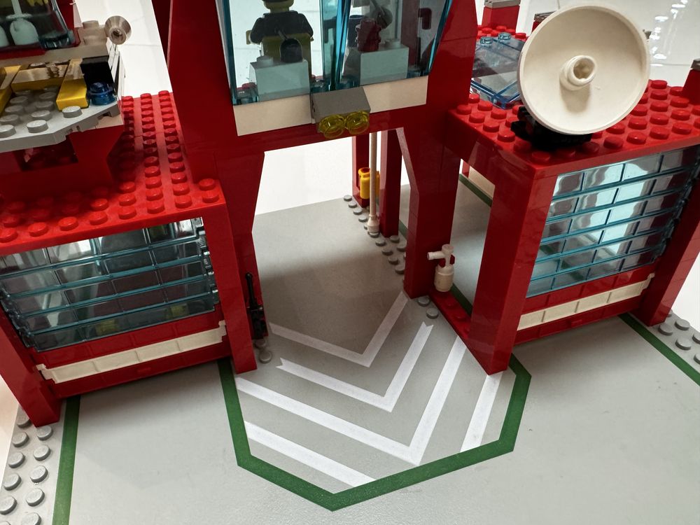 Lego System 6389 Fire Control Center 1990r!