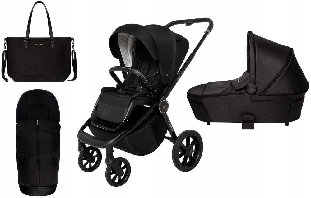 Muuvo SE2 wózek 2w1 + gondola + akcesoria