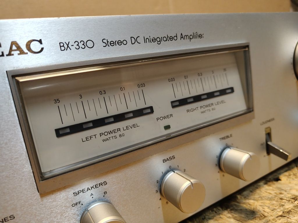 Wzmacniacz Teac BX-330, Made in Japan, retro, vintage, lata 80'