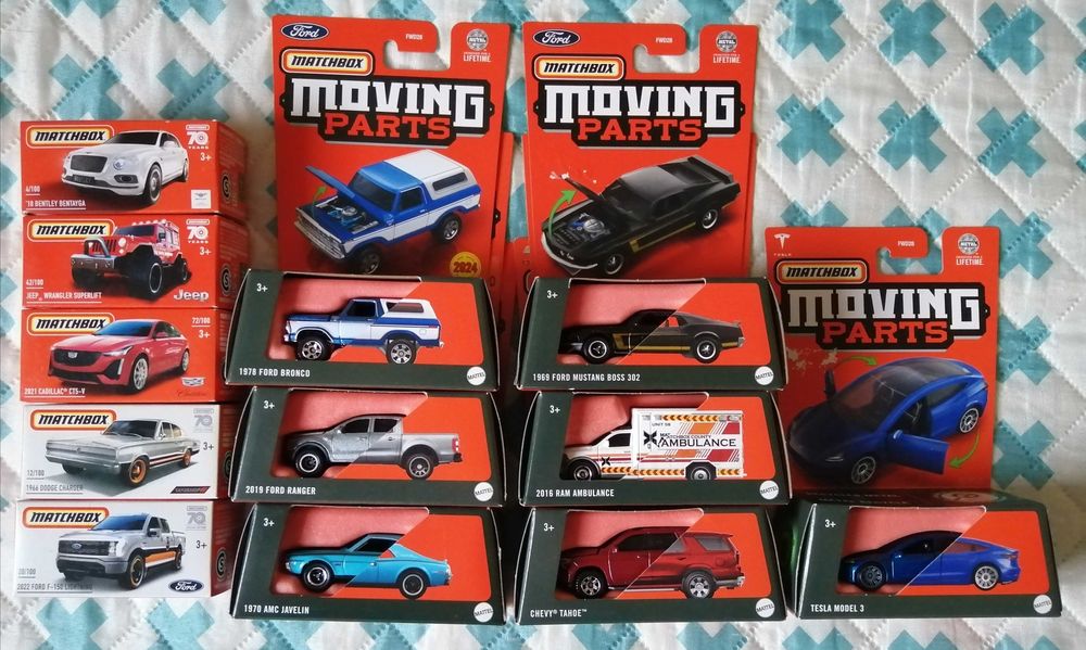 Carrinhos matchbox Novos