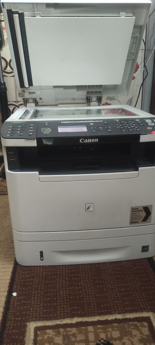 Canon i-SENSYS MF5980dw. 
Это лазерное монохромное многофункциональное