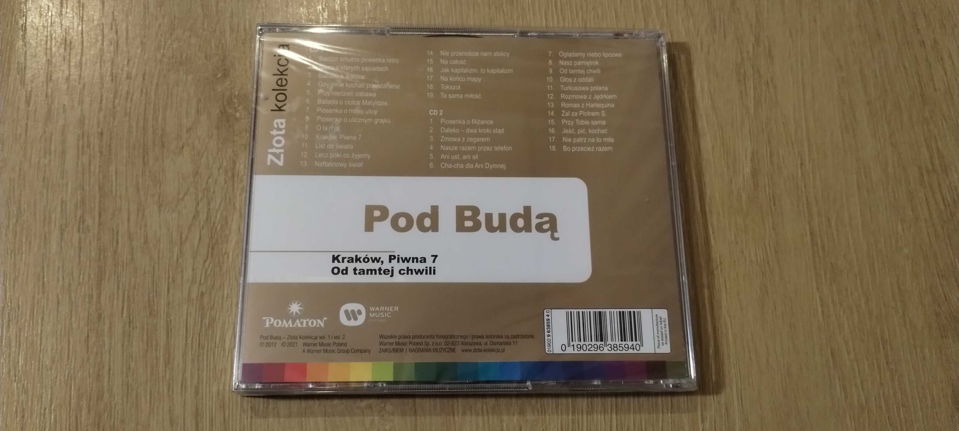 CD Pod Budą-Złota Kolekcja vol.1 & 2- edycja limitowana-nowa w folii