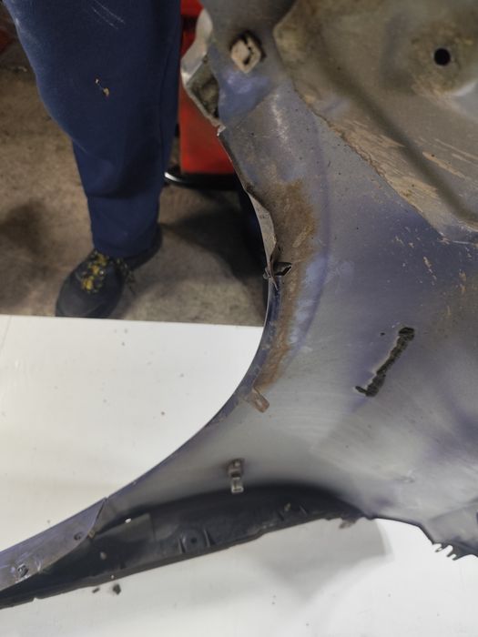 Mazda 6 II GH 08- Prawy Przód Przedni Błotnik Oryg WLKP Kolor 35J