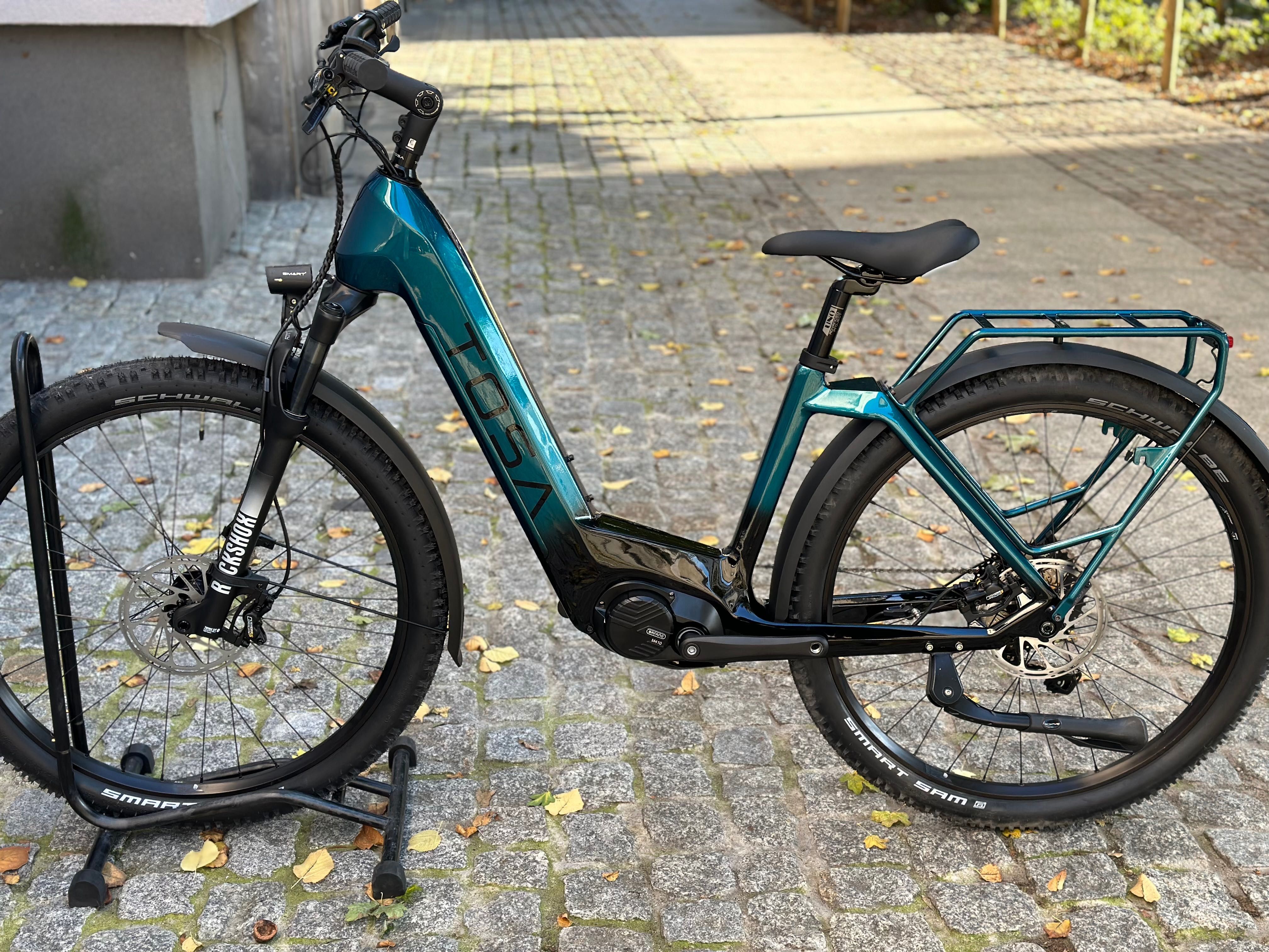 Rower elektryczny TOSA G-RAV 720 wh, trekking 2024 fv
