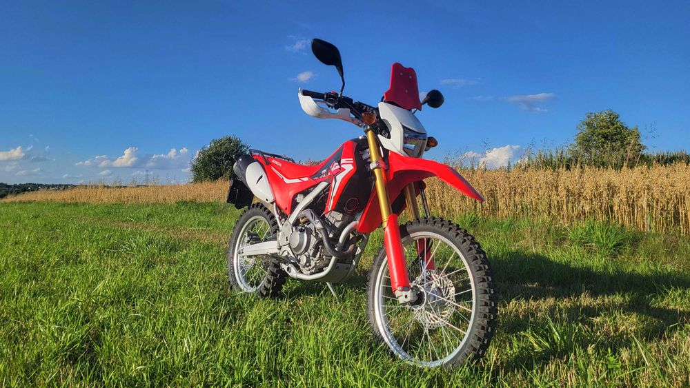 Honda CRF 250L Salon PL, 2017 rok z ABS 7400km, wyposażenie w teren