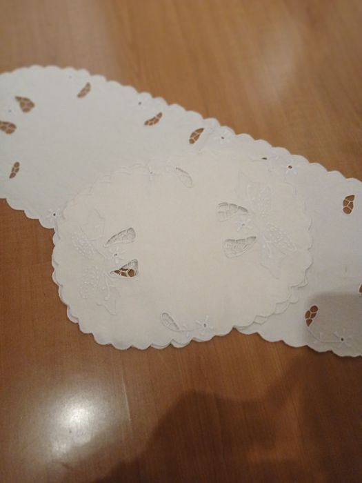 Conjunto naperon de quarto