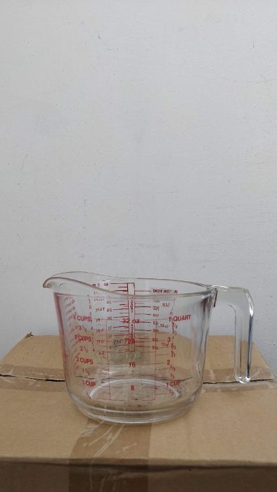 Jarro de Vidro Maciço - cozinha 1L VÁRIAS UNIDADES