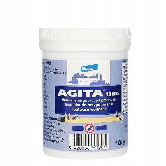 Preparat owadobójczy AGITA 100g- granulat na muchy