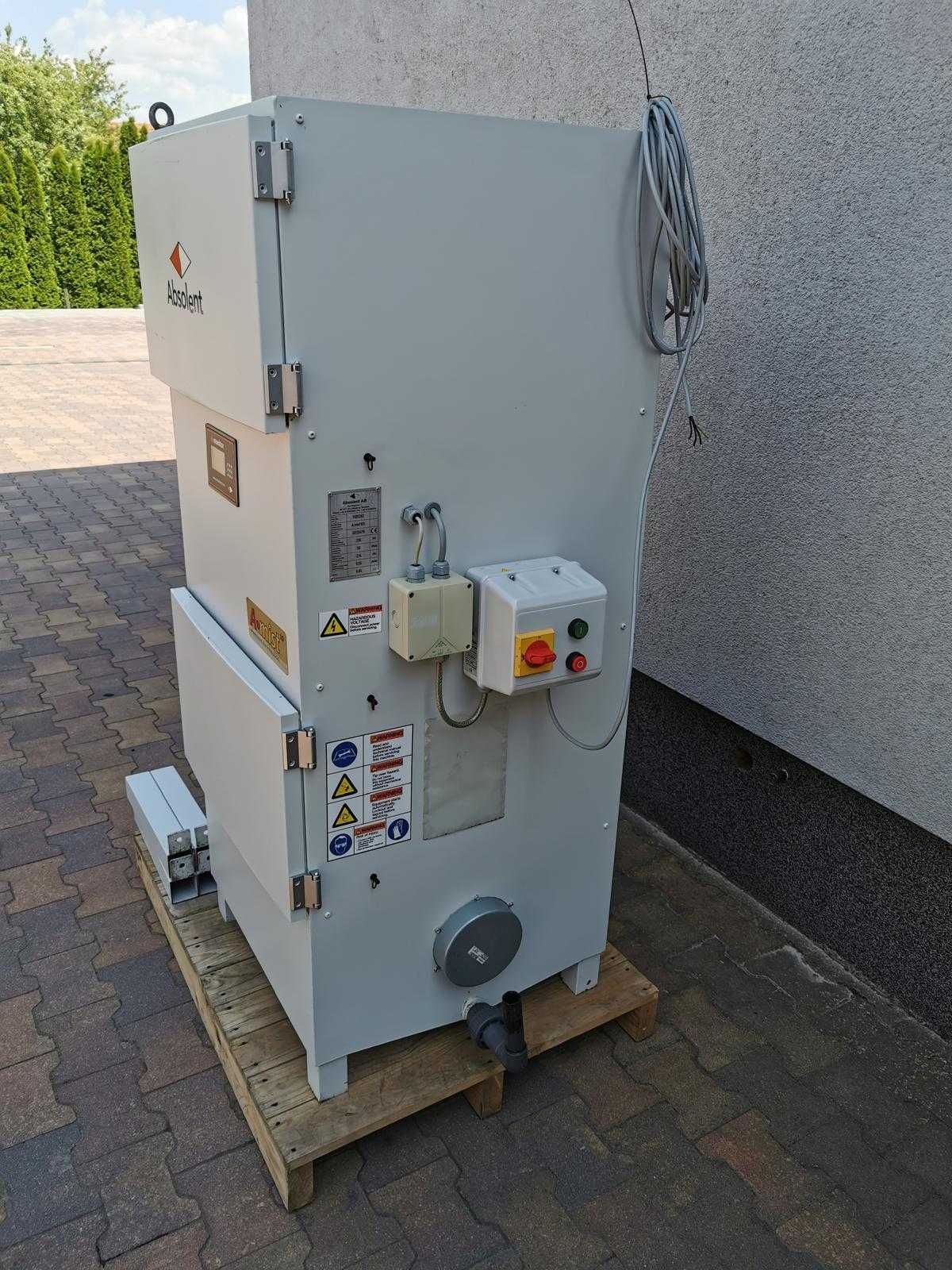 Odciąg mgły olejowej z maszyn CNC, filtr , separator ABSOLENT