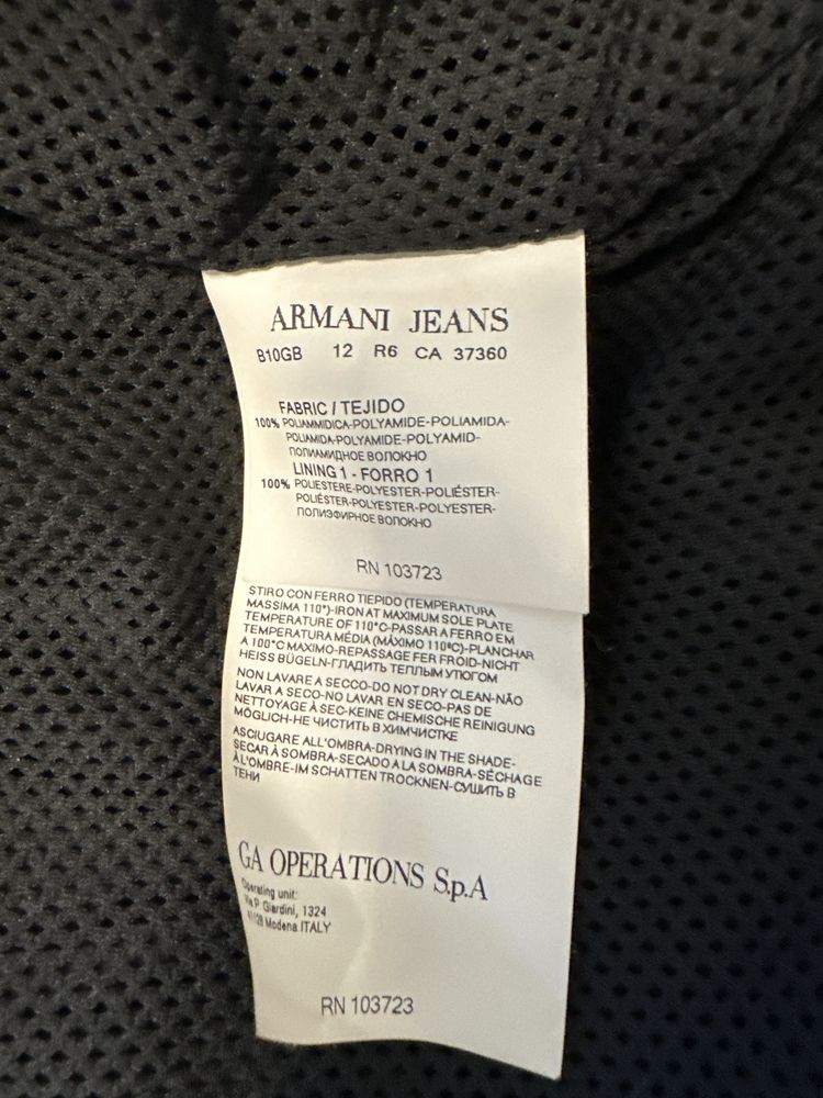 Ветровка Armani original