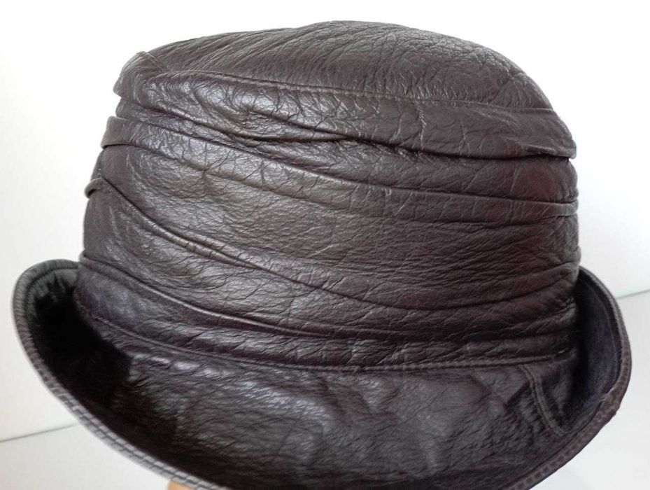 Капелюх шкіряний