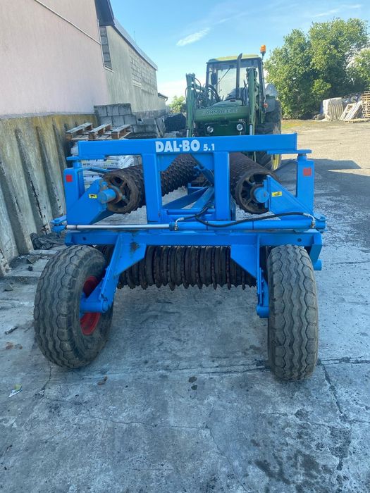 Wały posiewie Dalbo 5.1m , rolki , wał