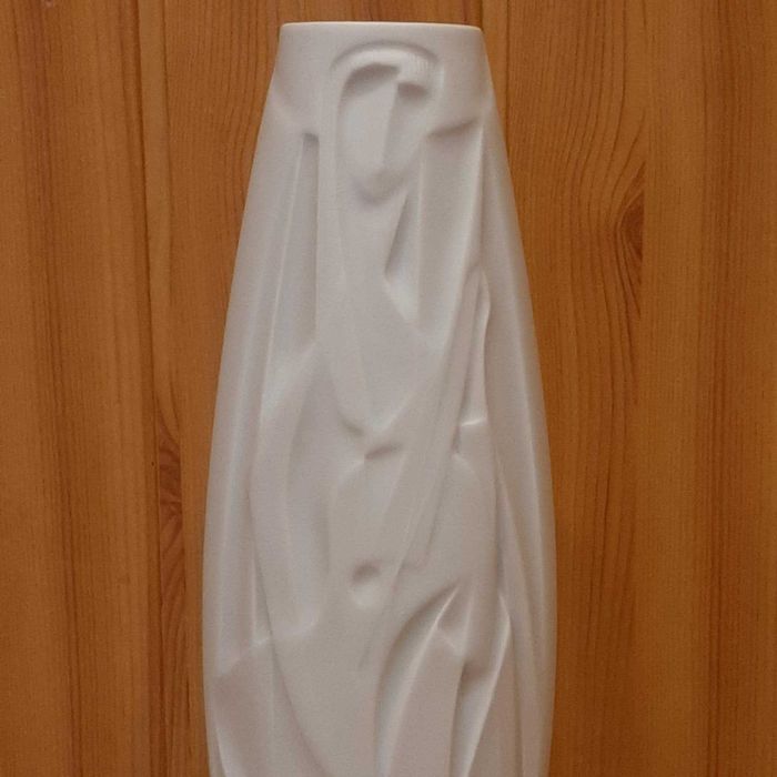 Niezwykły wazon 32cm Rosenthal The Lute Player proj. Cuno Fischer 1961