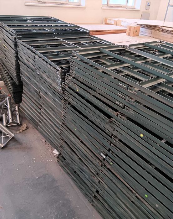 Regały metalowe 5 półek 249X120X60 SOLIDNE