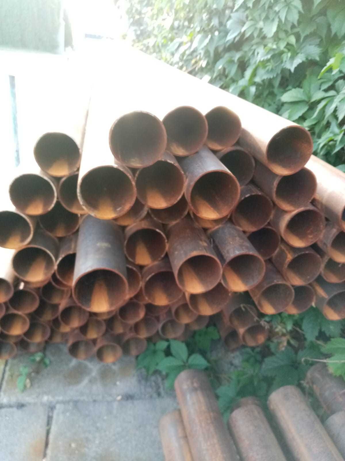 Rury stalowe średnica zew.  51,  60, 76,  89 mm