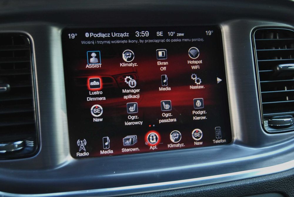 Wynajem ŚLUBNY, EVENTOWY, PRYWATNY Dodge Charger 5.7 V8 HEMI 400KM