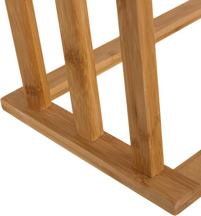 Toalheiro de pé em bambu 82 x 42 x 24 cm - NOVO - ENVIO GRÁTIS