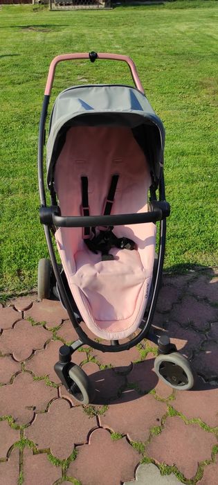 Wózek Quinny Zapp Flex Plus 3w1 różowo szary
