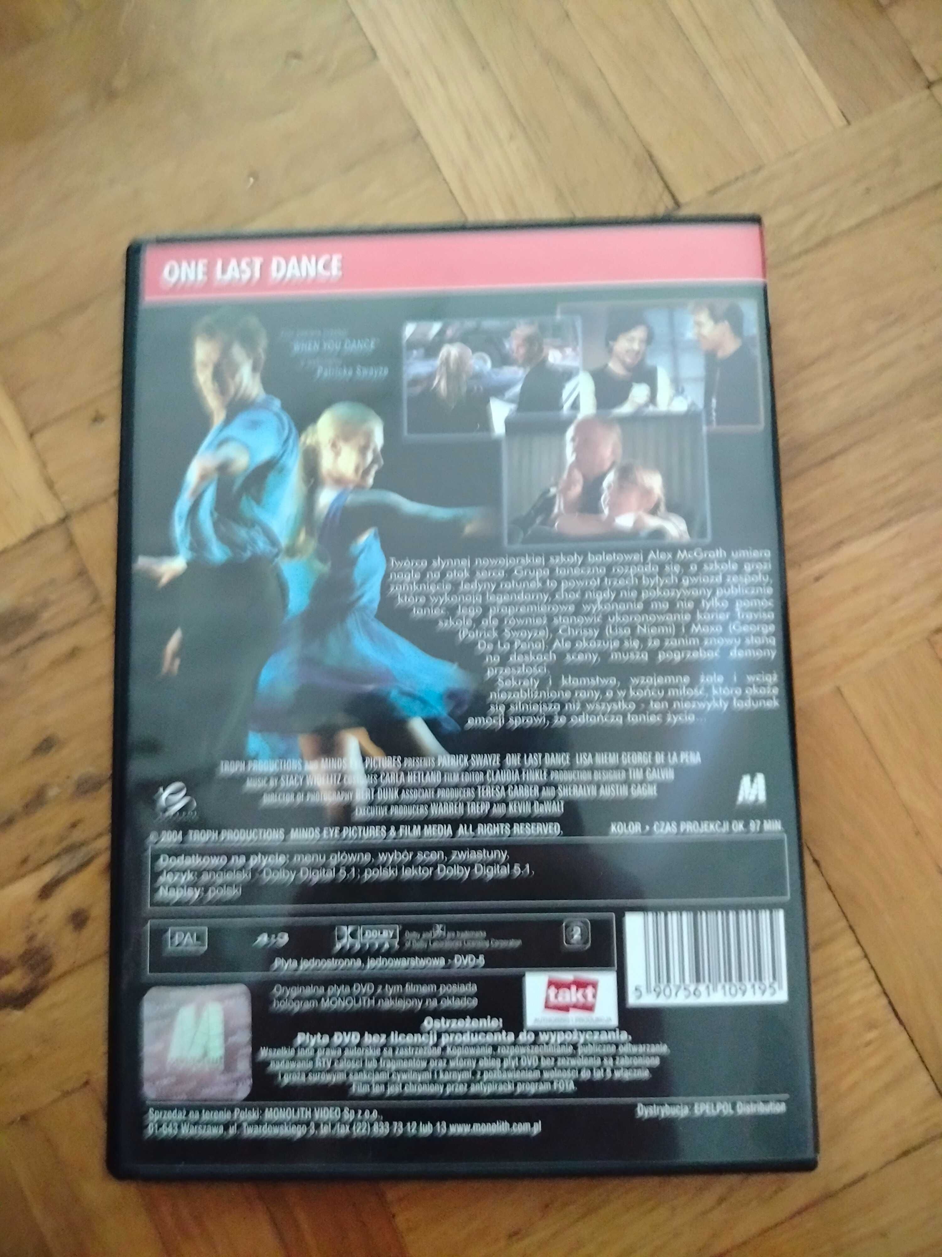 Film DVD Ostatni Taniec