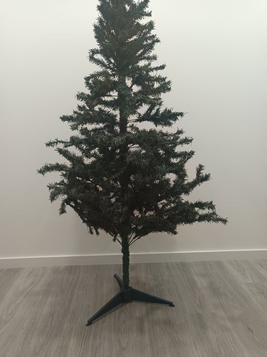 Árvore de natal usada