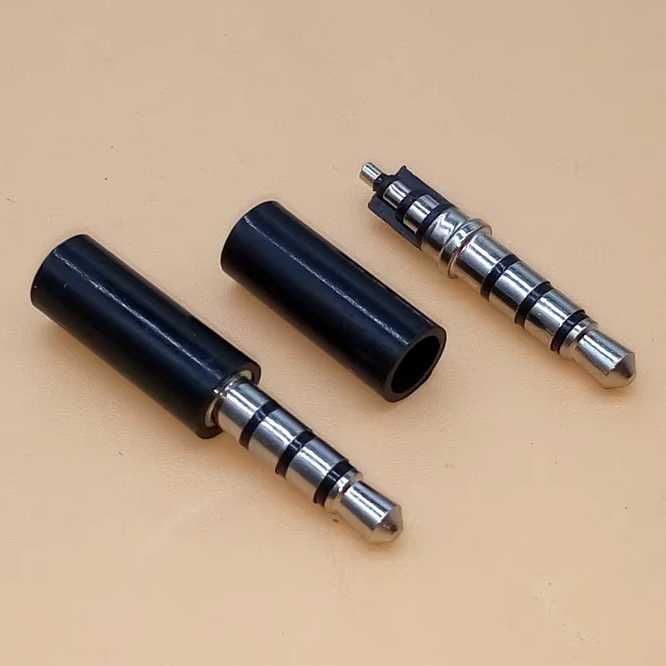 Аудио Стерео штекер Jack 3.5мм разборной 3 и 4 контакта