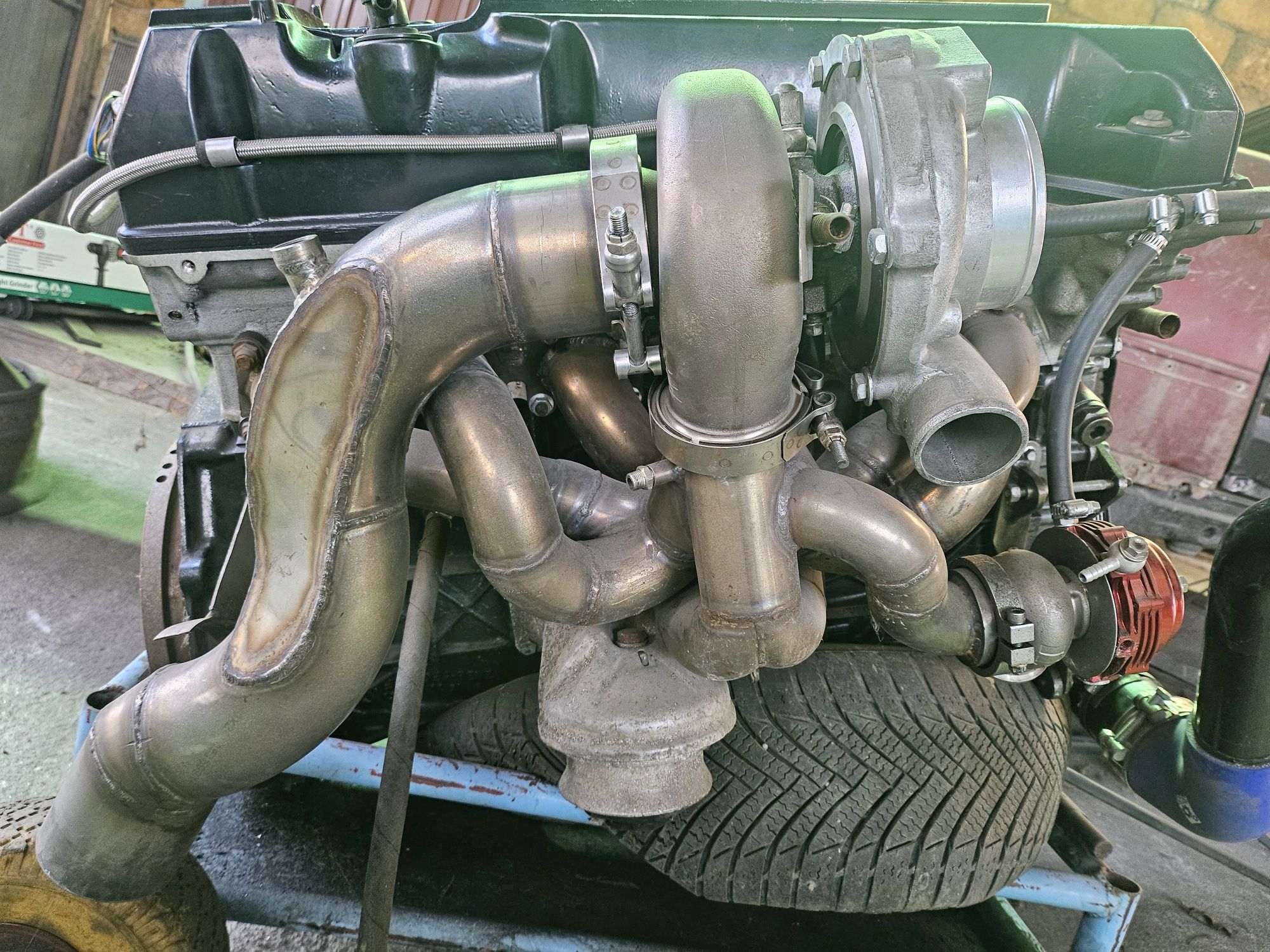 Двигун 500л.с. мерседес m104 turbo 3.2 німецький 2jz-gte w124 w202 w14