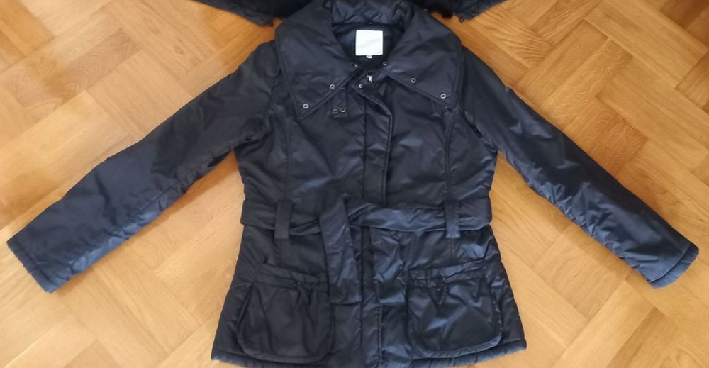 Хутро на воротніку  коротка  розмір M- 46