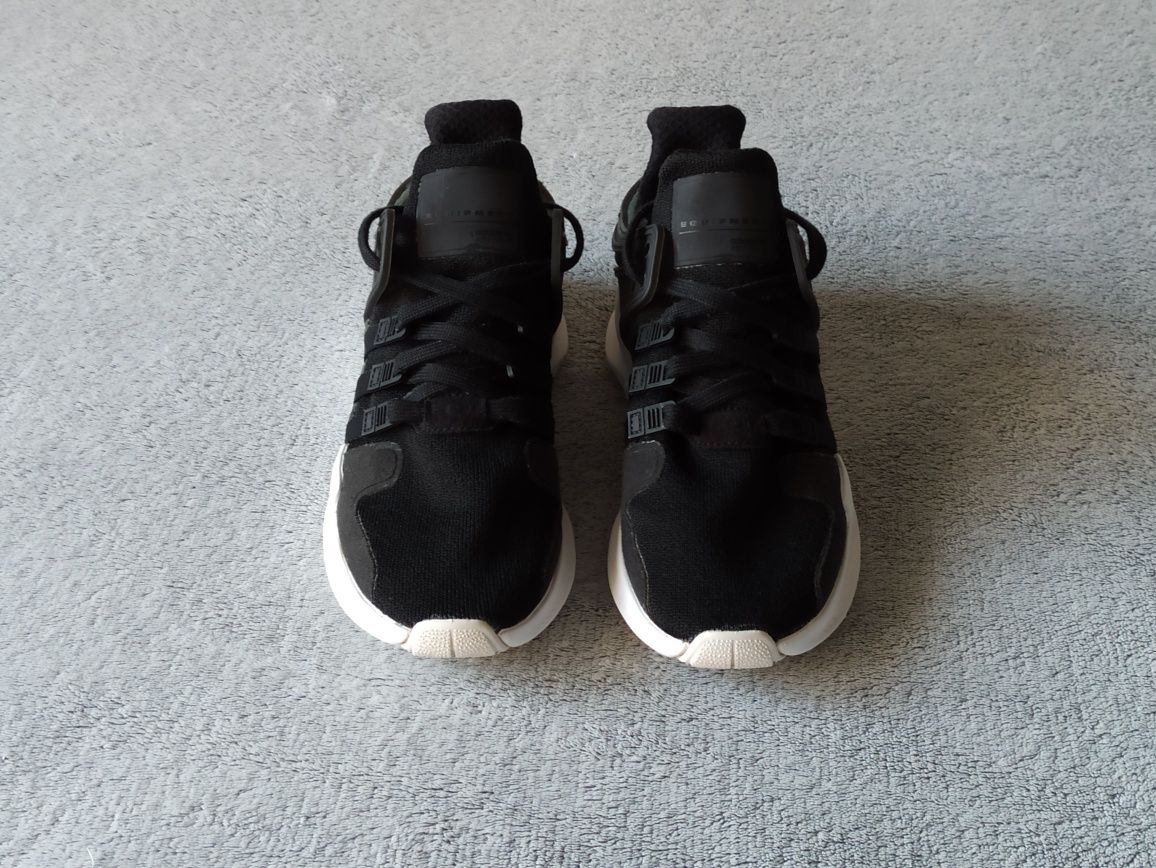 Adidas buty sportowe 38 czarne białe oryginał lekkie stan bdb zadbane