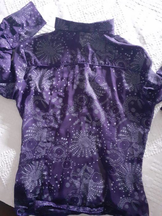 Camisa roxa da Salsa