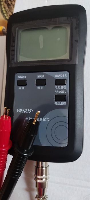 Тестер внутрішнього опору батареї YR1035 + тримач батерей