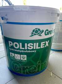 Tynk hydrofobowy polisilex greinplast 25kg jasny beż GRE5120 nowy