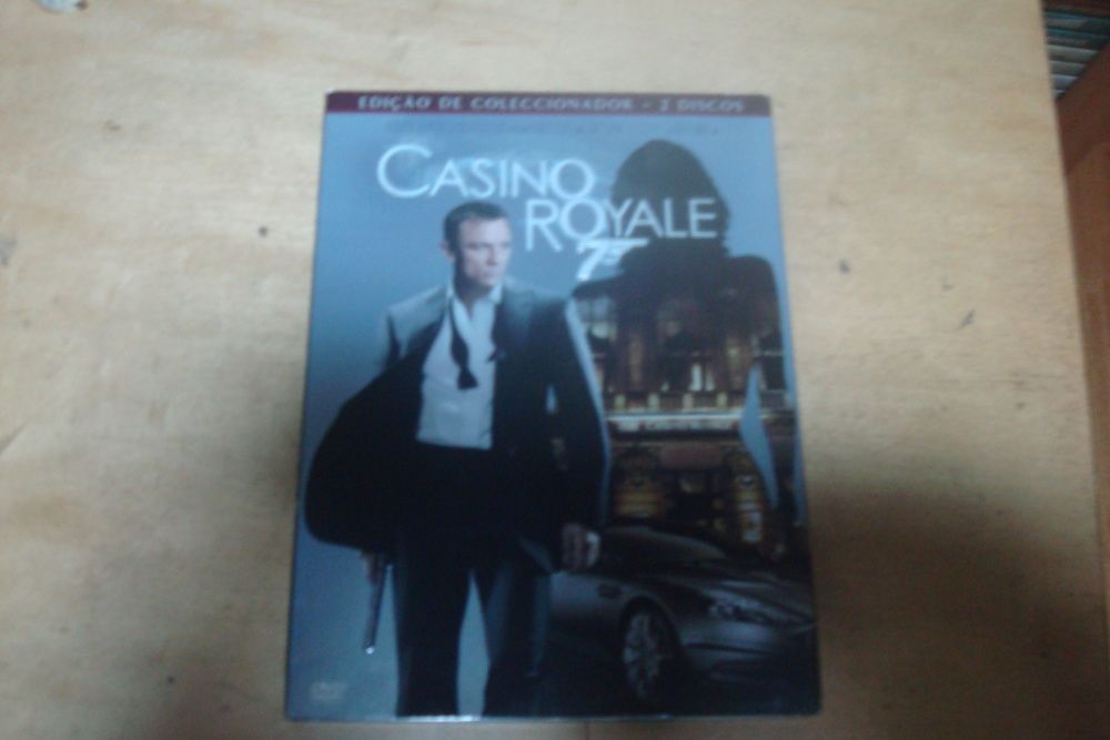 8 digipack e casino royale ,o piano,o gladiador,o perfume